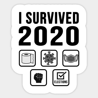 I Survived 2020 Sticker